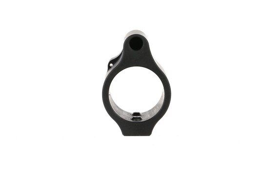 The Superlative Arms .750 gas block Melonite finish has a low profile design for use with most handguards